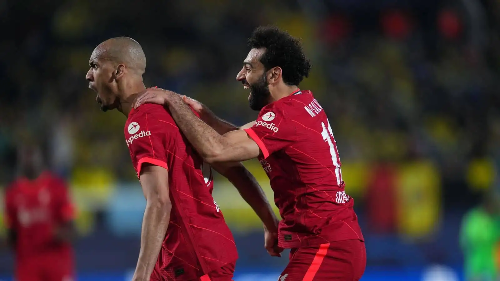 Mohamed Salah, Fabinho Villarreal v Liverpool May 2022