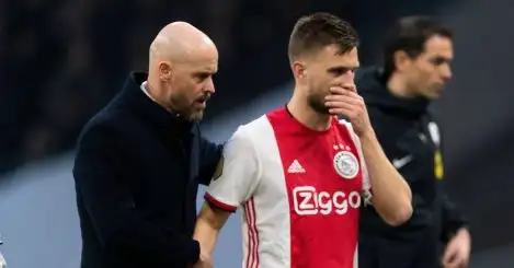 Joel Veltman, Erik ten Hag Ajax v PSV February 2020