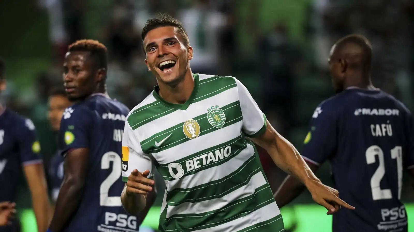 Sporting Lisbon midfielder Joao Palhinha