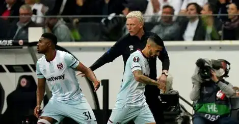 David Moyes rues major missed chance after admitting West Ham gap to victorious Frankfurt