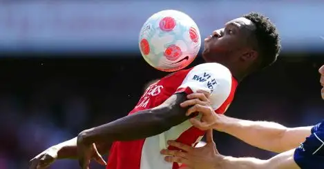Nketiah outlines how he fought for Arsenal chance he craved but swerves future question