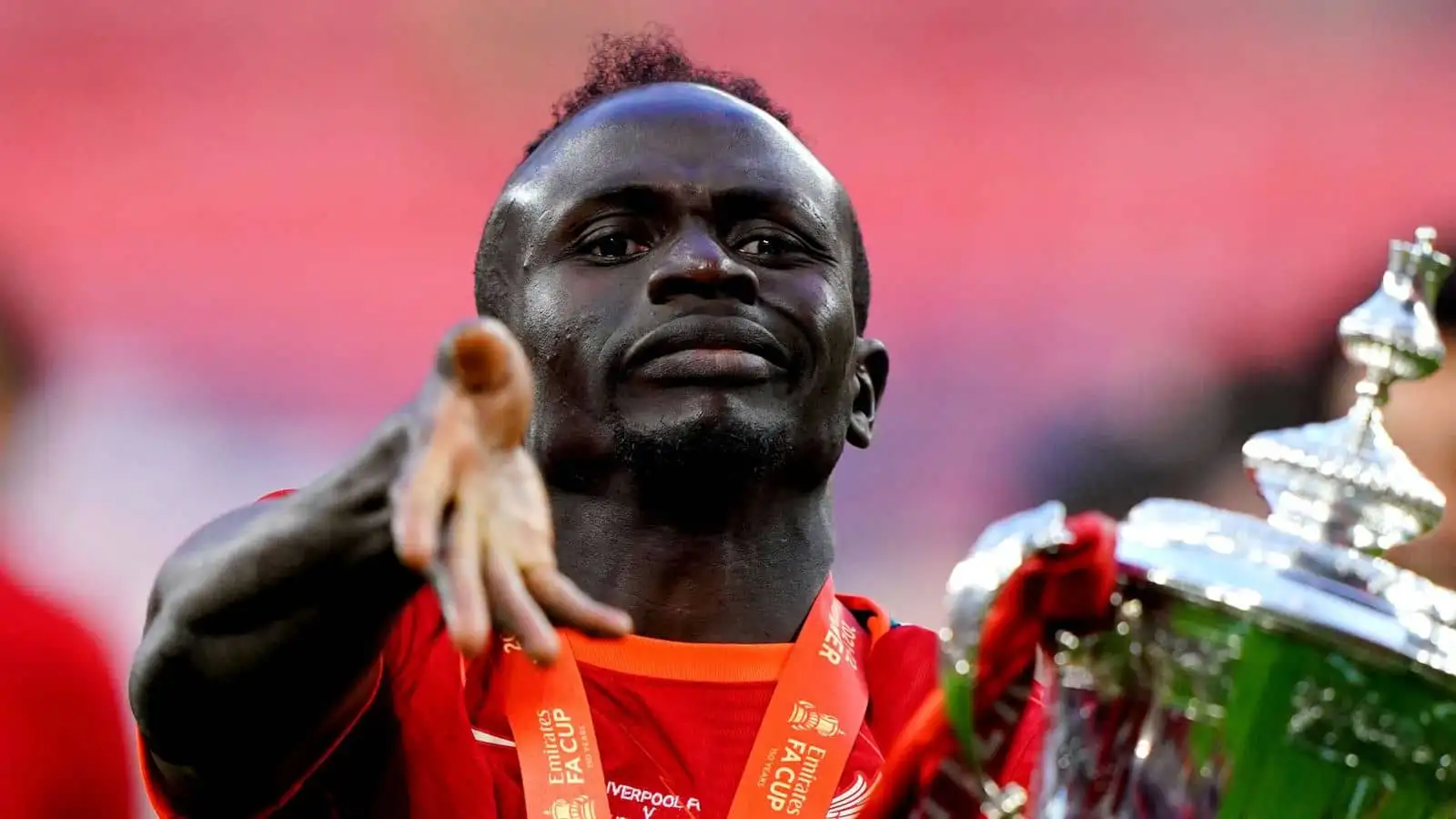 Sadio Mane Liverpool FA Cup final May 2022
