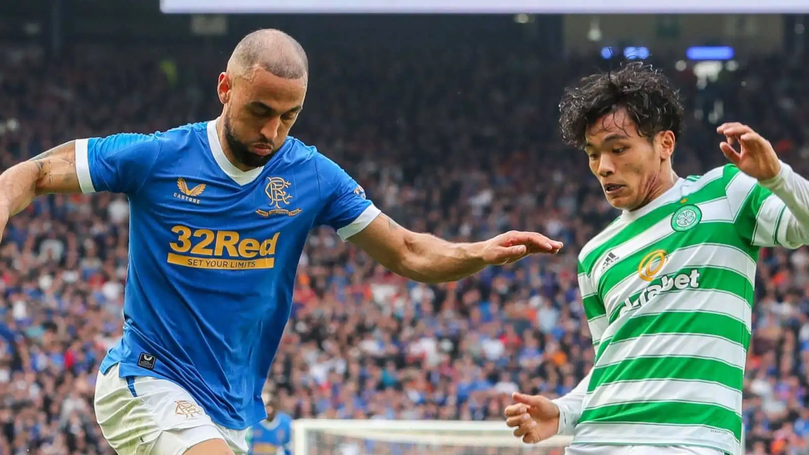 Kemar Roofe Rangers v Celtic