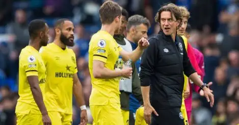 Thomas Frank gets sarcastic about ‘putting the B team out’ in relegation promise to Leeds, Everton, Burnley