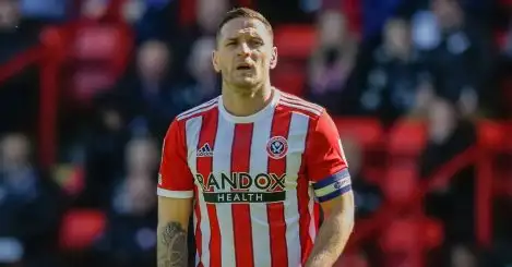 Sheff Utd captain Billy Sharp blasts ‘mindless idiot’ as arrest made after fan attack at Forest