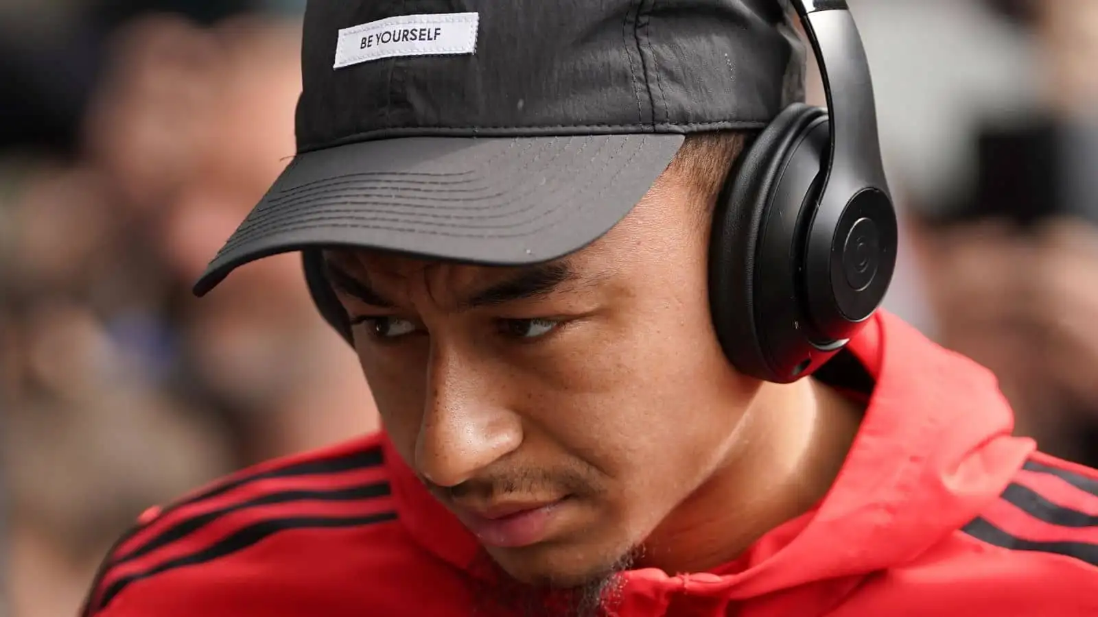 Jesse Lingard transfer. Man Utd midfielder, arrives for the Premier League match at Brighton. He's on West Ham's wanted list