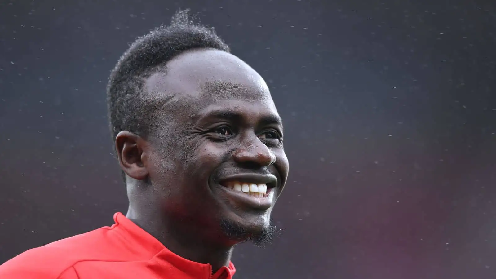 Sadio Mane, Liverpool forward, warms up for Premier League game at Bournemouth