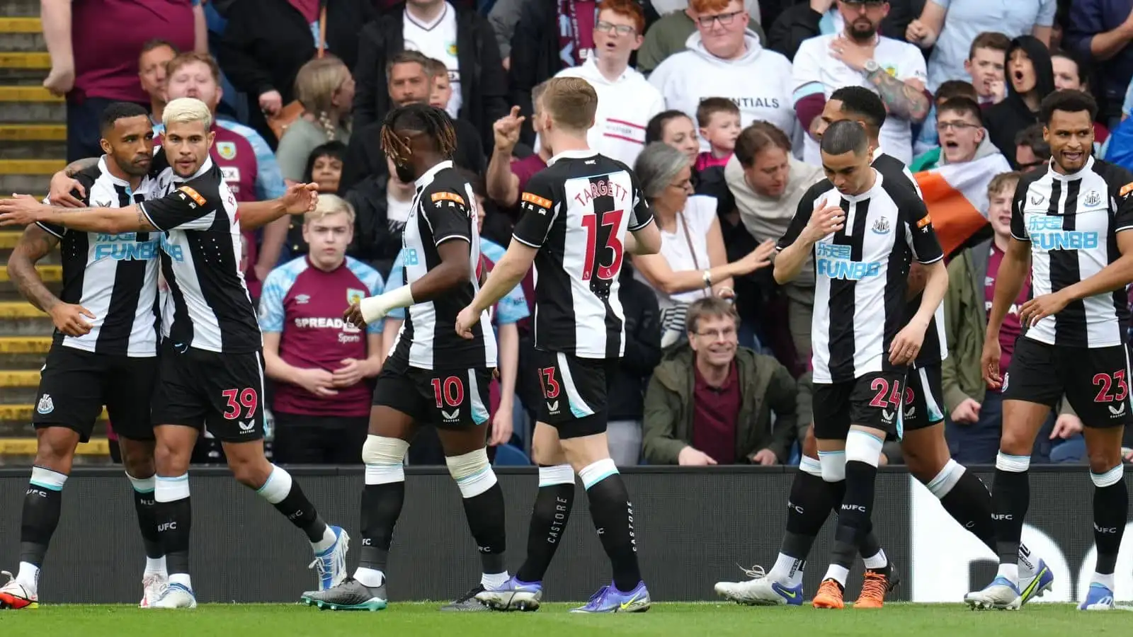 Cornet strike not enough as Wilson double sees Burnley relegated after Newcastle defeat