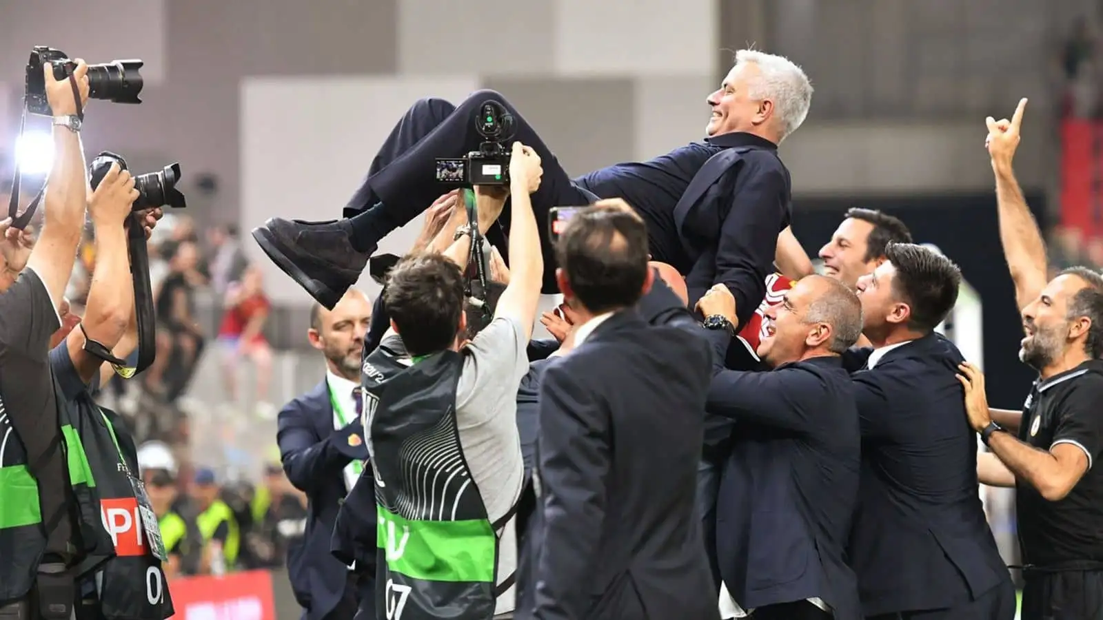 Jose Mourinho Europa Conference League final