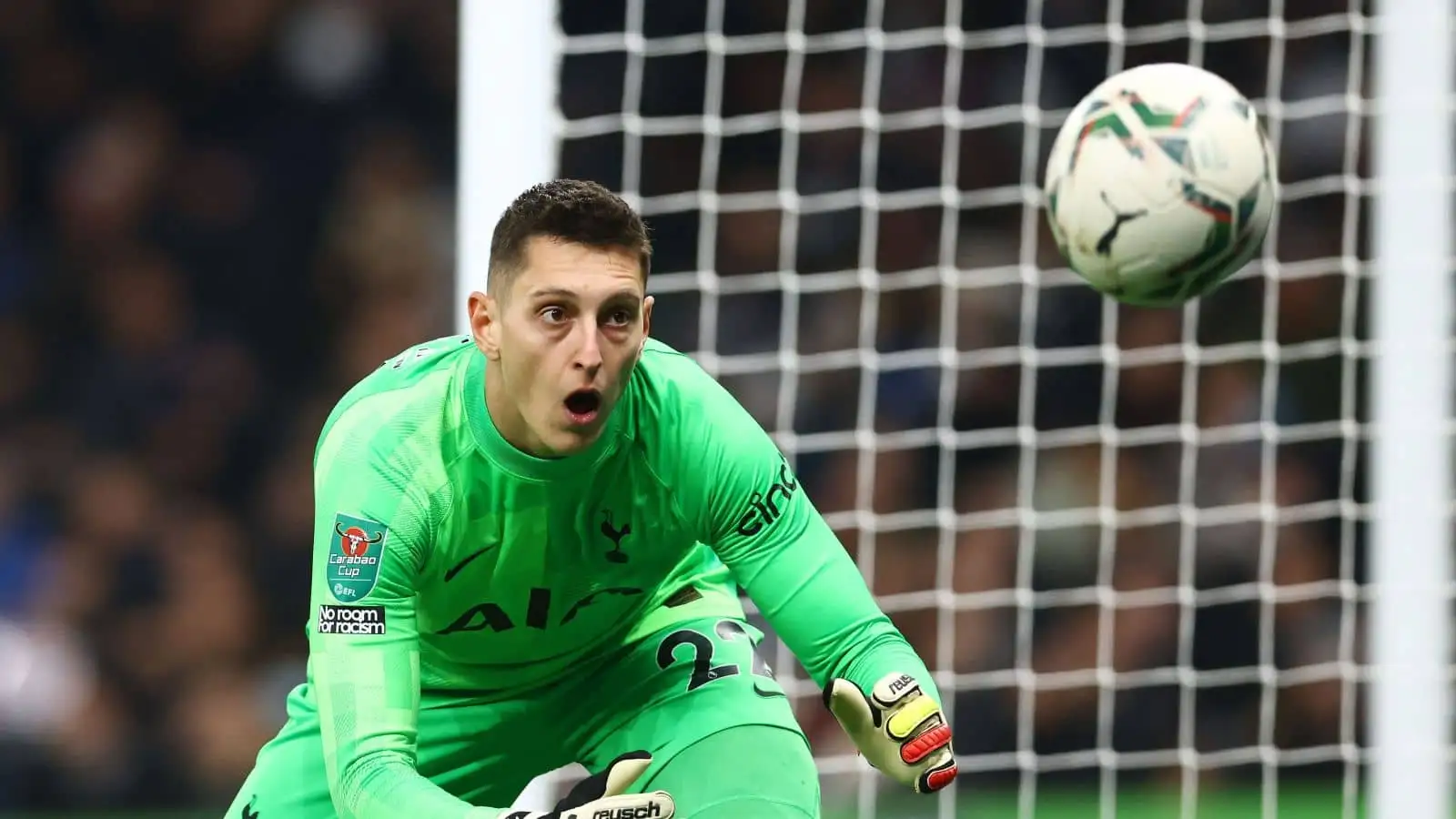 Pierluigi Gollini, Tottenham v Chelsea January 2022