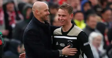 Frenkie de Jong: Catastrophic blow for Man Utd amid startling claims over Ten Hag relationship as war of words with Gary Neville emerges