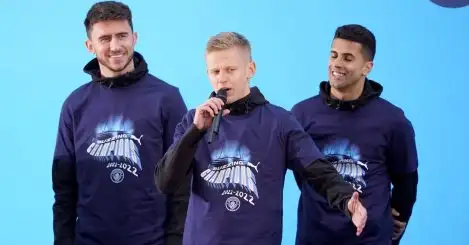 Arsenal, West Ham plotting Zinchenko raid with Man City coup reliant on one key promise