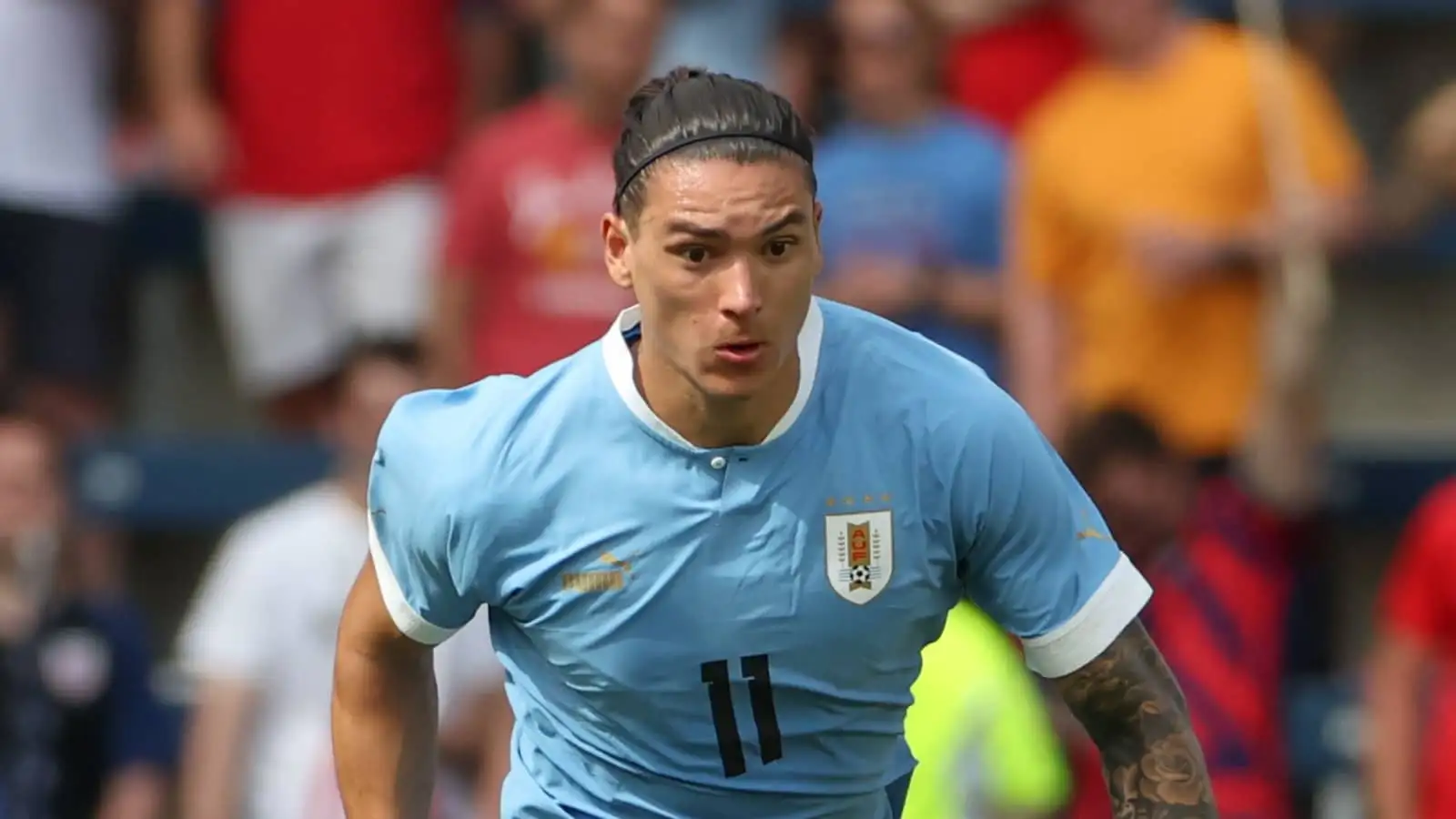Uruguay striker Darwin Nunez