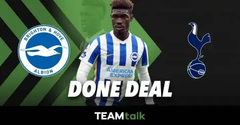 Length of Yves Bissouma contract revealed as Tottenham confirm signing of midfielder from Brighton