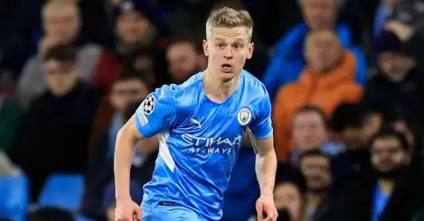 Oleksandr Zinchenko becomes ‘main target’ for Prem club as trusted source reveals why Man City want to sell