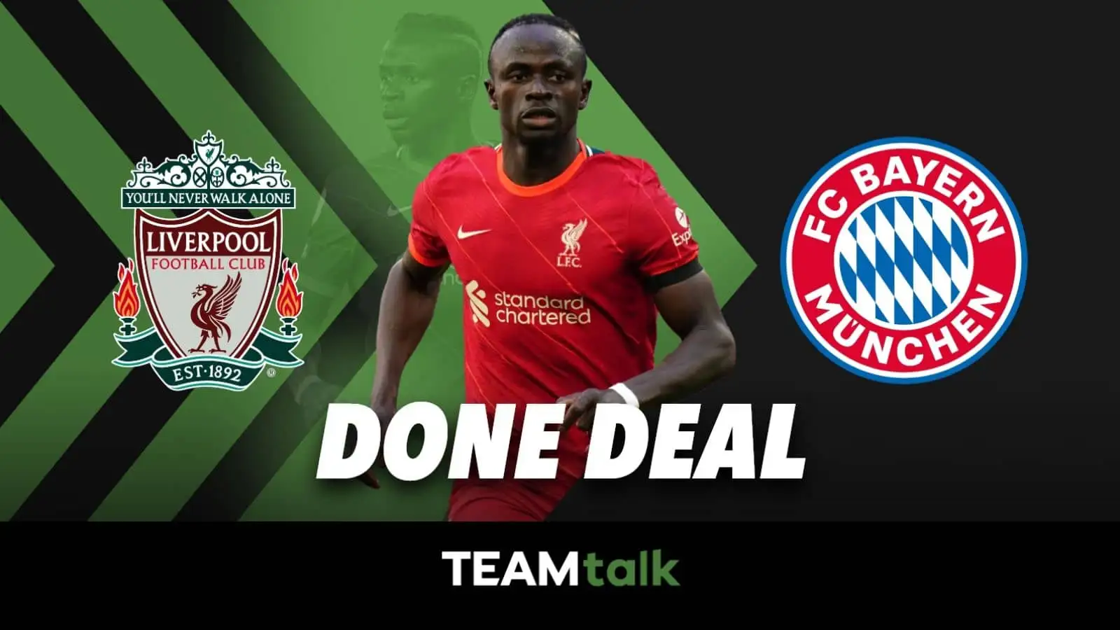 Legend' Sadio Mane completes £35million switch to Bayern Munich as  glittering six-year spell with Liverpool comes to an end