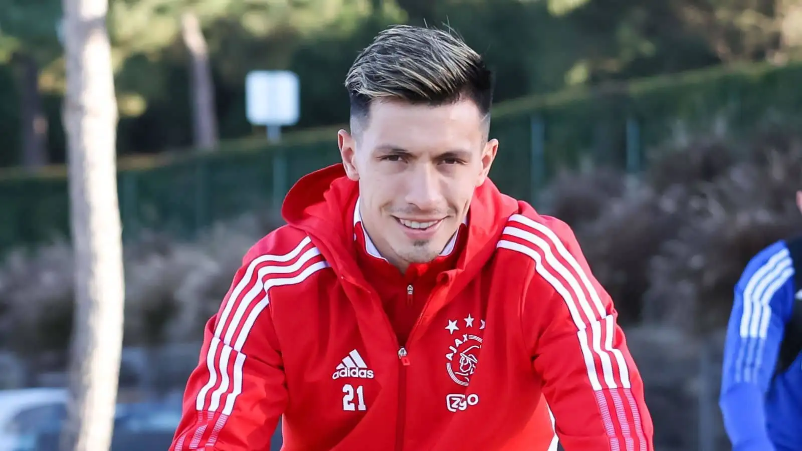 Lisandro Martinez of Ajax during a Training Session of Ajax at The Campus on January 5, 2022 in Quinta do Lago, Portuga