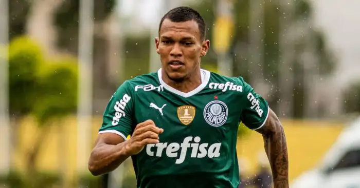 Palmeiras forward Gabriel Veron