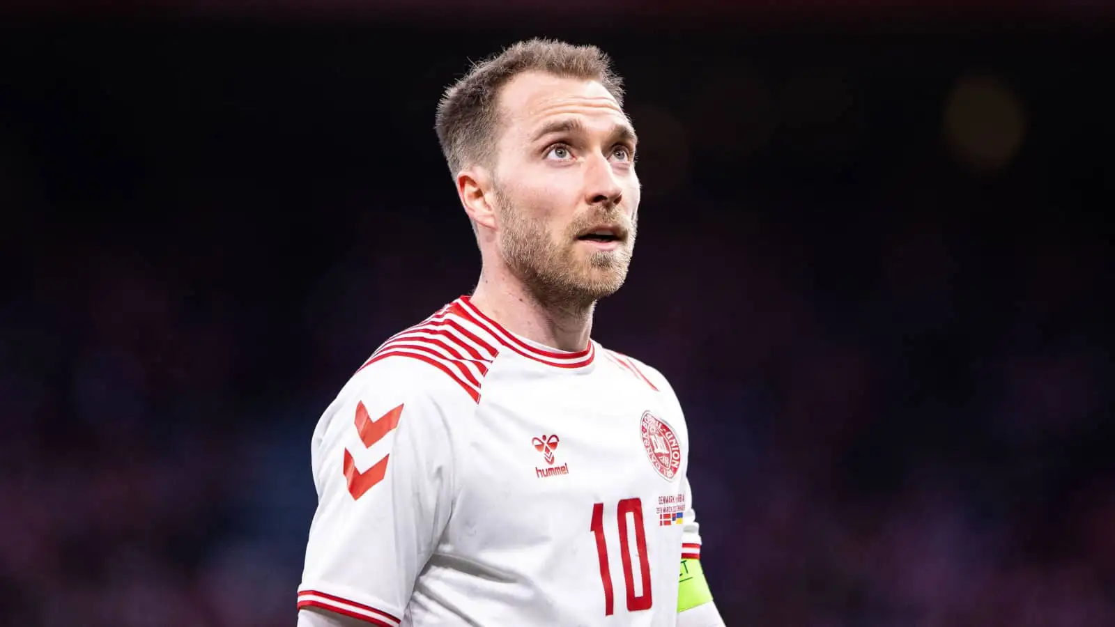 Denmark midfielder Christian Eriksen