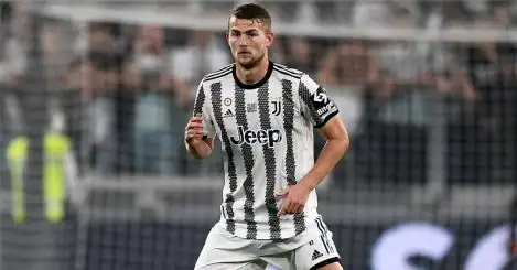 Frustrated Juventus have glimmer of hope Liverpool, Man Utd will spark De Ligt transfer frenzy with Chelsea