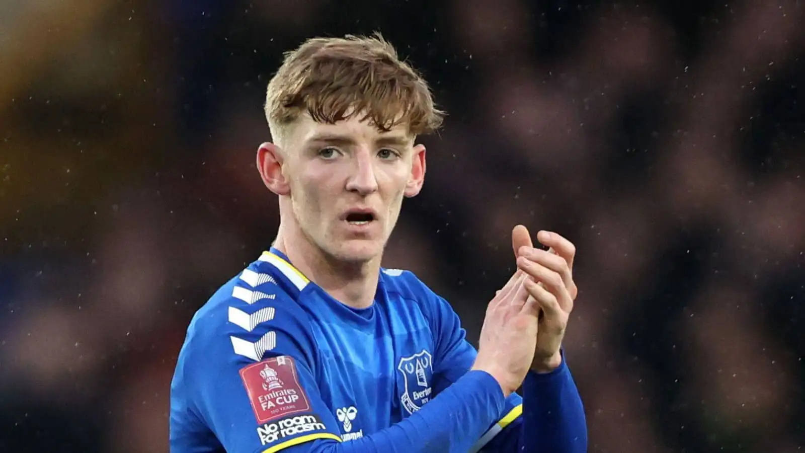 Everton winger Anthony Gordon