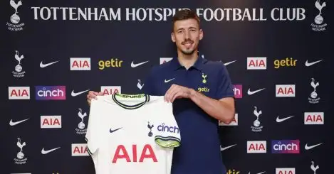 Tottenham confirm Clement Lenglet signing as defender joins on loan from Barcelona