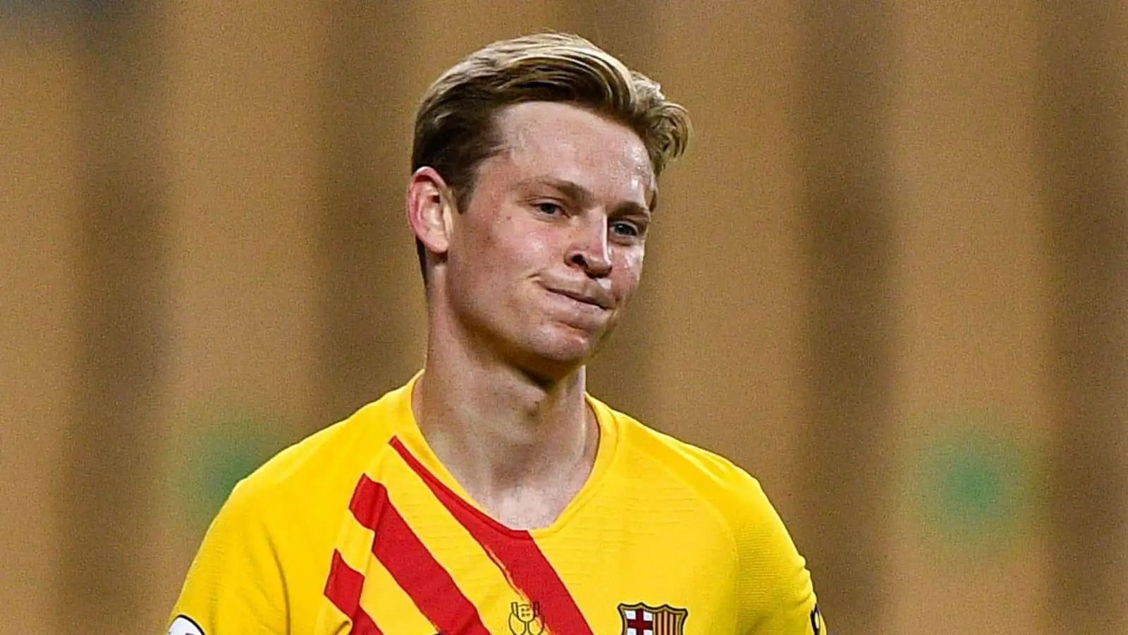 Frenkie de Jong of FC Barcelona during the Copa del Rey Final match between Athletic Club and FC Barcelona