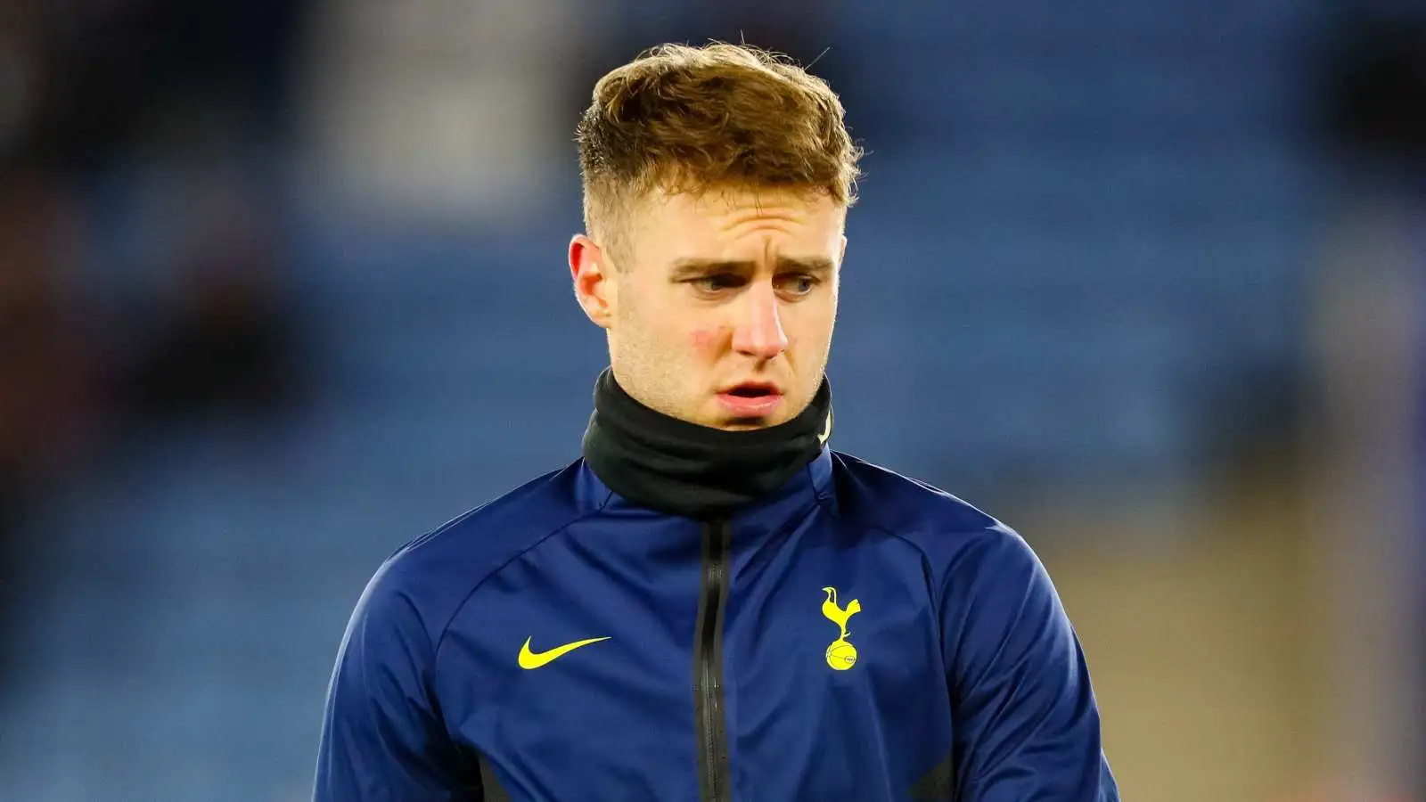 Joe Rodon at a Tottenham Hotspur match