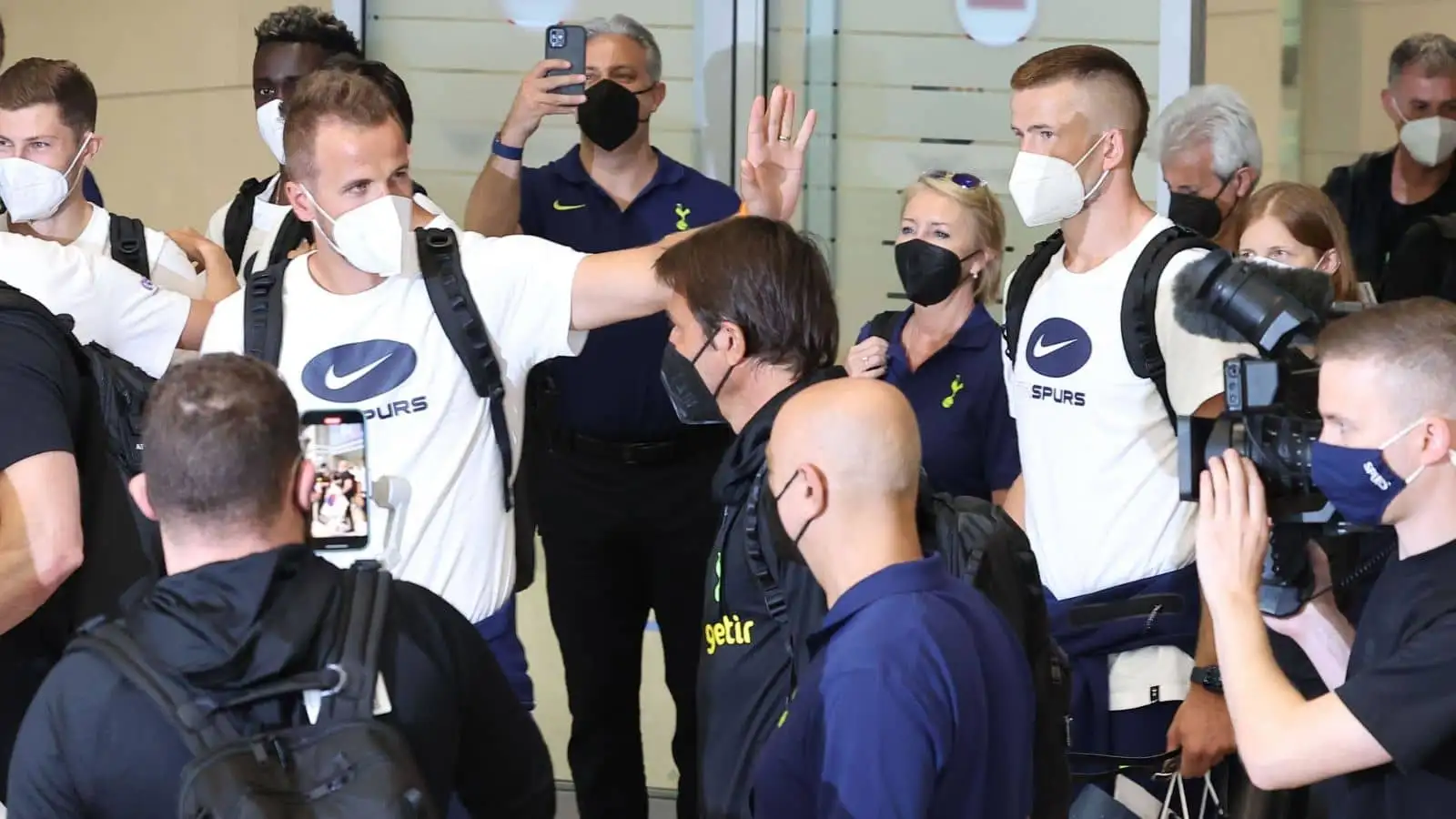 Son and Kane collapse in brutal Conte training session; another Tottenham star forced off with injury