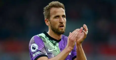 Harry Kane: Man Utd told move has zero chances with Man City star cited as reason behind Levy refusal to sell Tottenham talisman