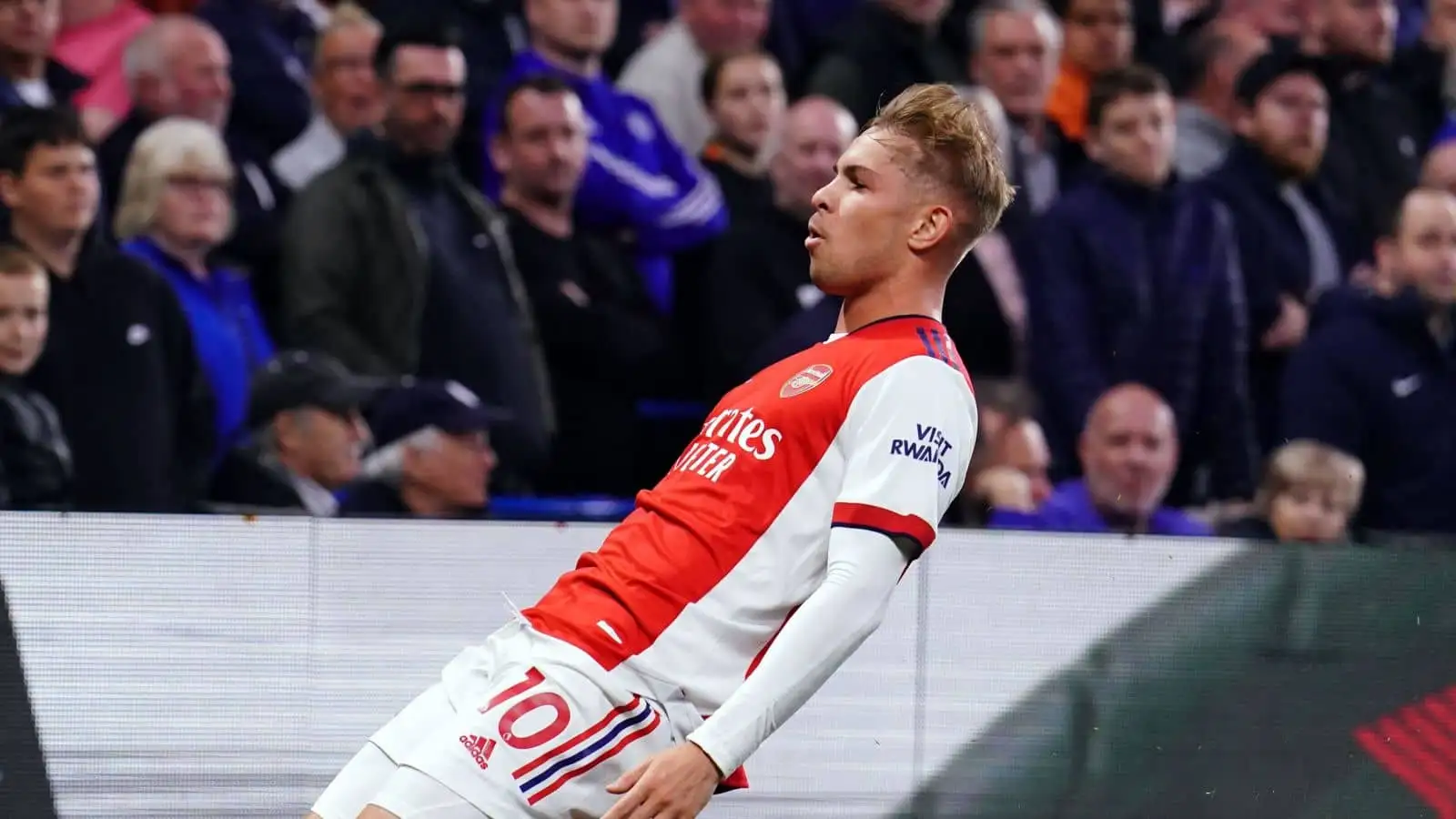 Emile Smith Rowe, Chelsea v Arsenal April 2022