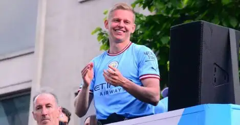 Arsenal seal Zinchenko deal with fee higher than first thought; Man City to lodge immediate replacement bid