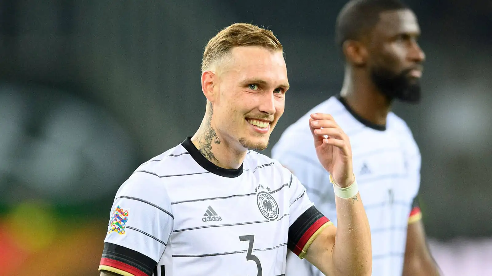 Germany left-back David Raum
