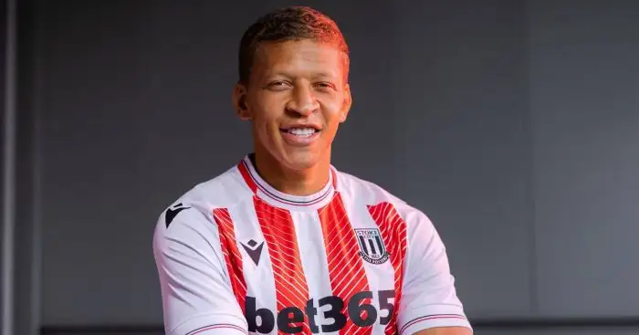 Dwight Gayle Stoke City (pic from SCFC)