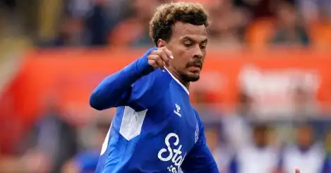 Dele Alli at the double but ‘kicking himself’ amid talk he could get Everton axe