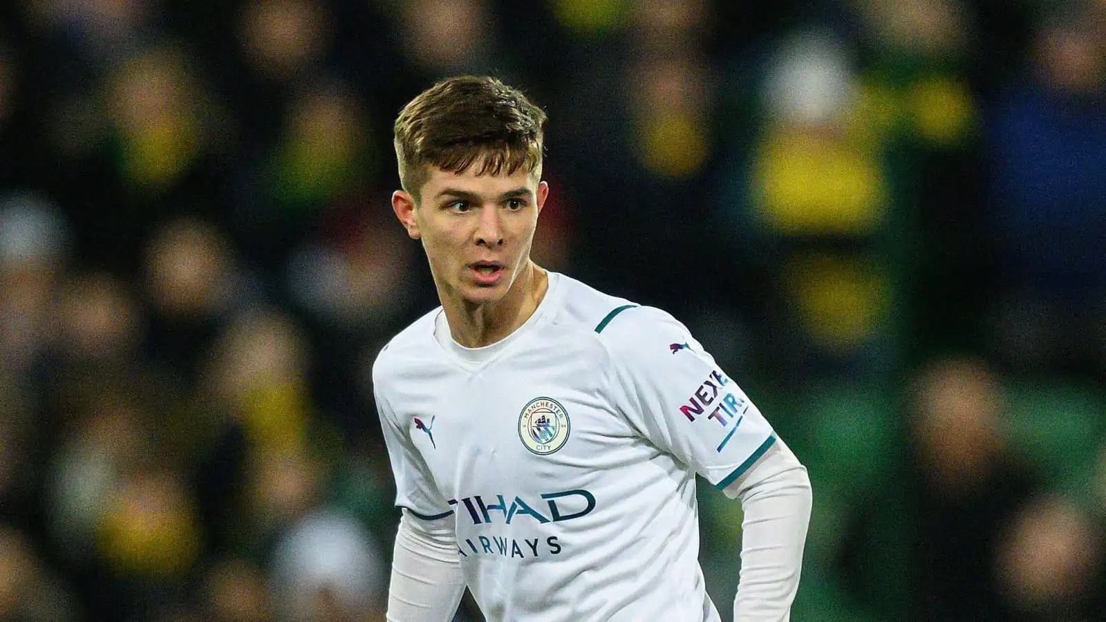 Man City attacking midfielder James McAtee