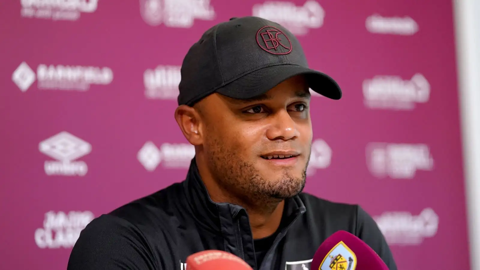 Burnley manager Vincent Kompany is planning for the future