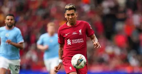 Pundit claims Klopp in crunch Firmino talks, with Liverpool Community Shield role a massive signal