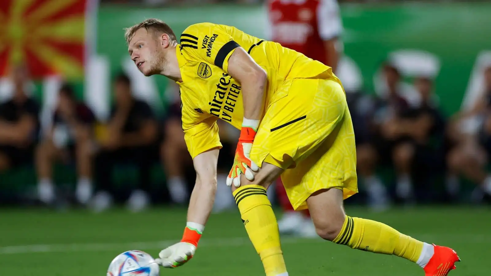 Aaron Ramsdale, Arsenal v Chelsea July 2022