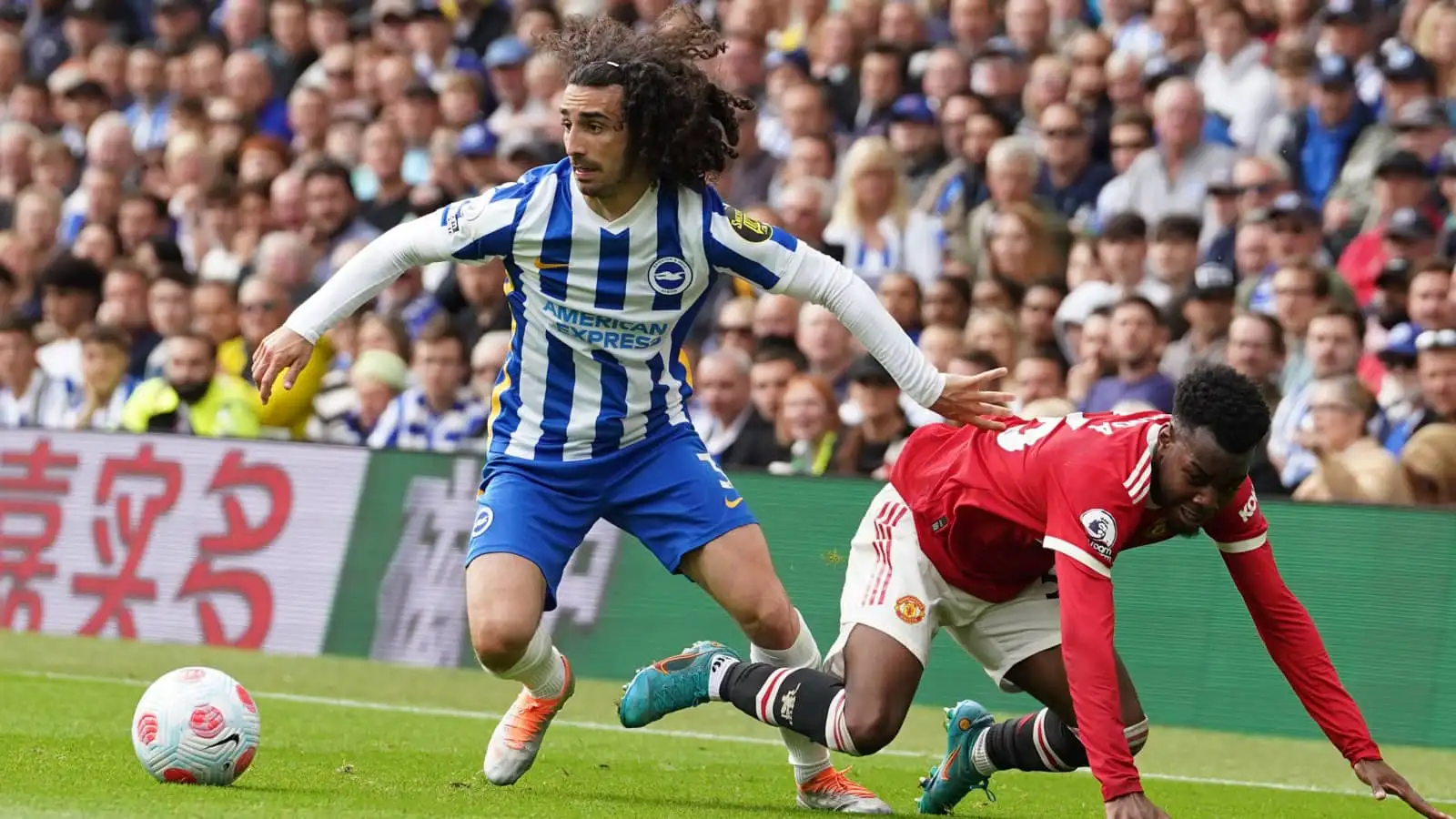 Brighton defender Marc Cucurella