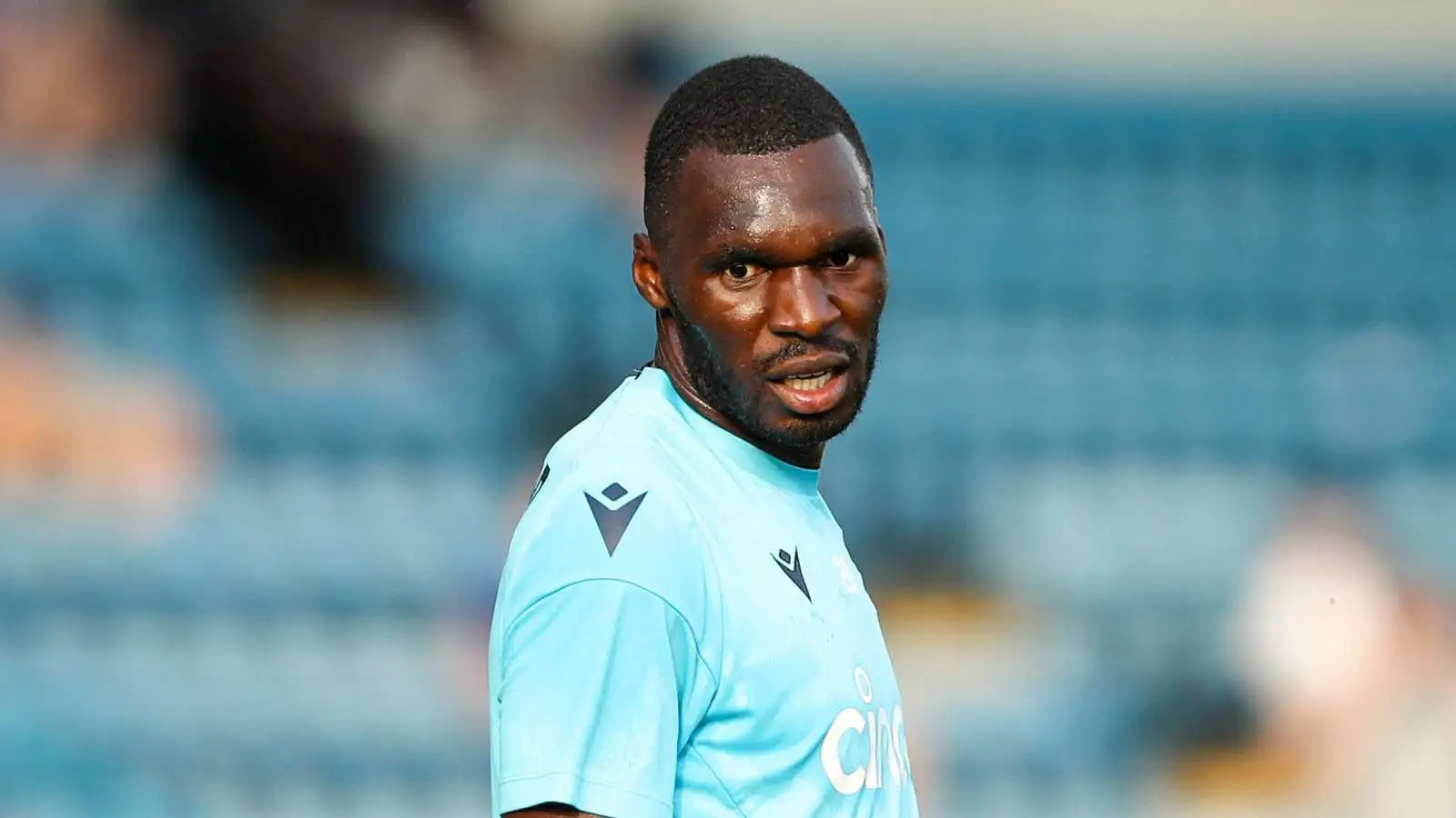 Christian Benteke with Crystal Palace