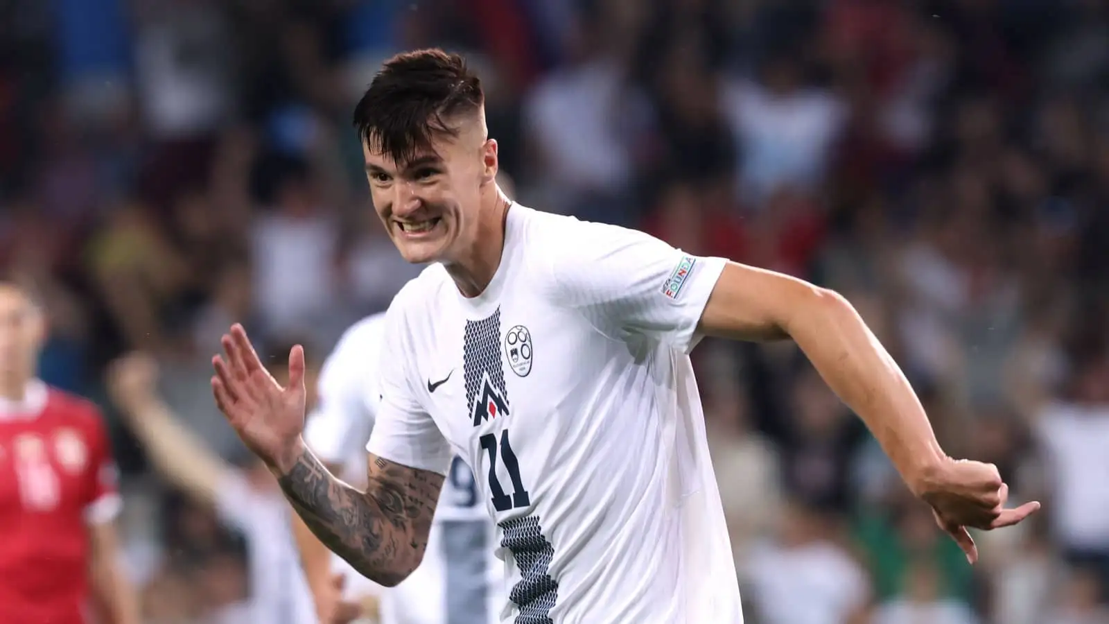 RB Salzburg striker Benjamin Sesko