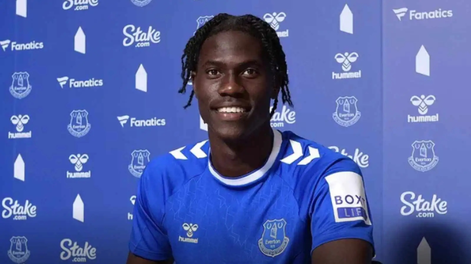 Amadou Onana (pic via Everton FC)