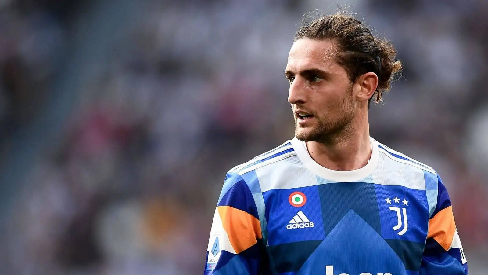 Adrien Rabiot of Juventus FC looks on during the Serie A football match between Juventus FC and Bologna FC