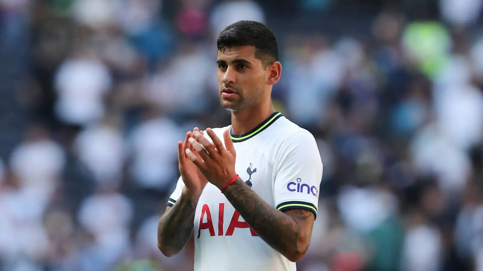 Tottenham centre-back Cristian Romero