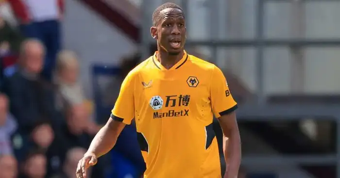 Willy Boly on the ball for Wolves