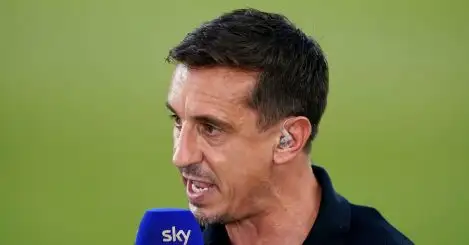 Man Utd torched by Gary Neville as he predicts lowly Prem finish and names massive ‘problem’ player for Ten Hag