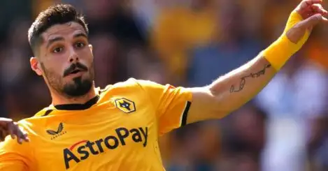 Pedro Neto playing for Wolves