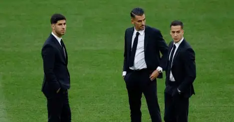 Marco Asensio, Lucas Vazquez, Dani Ceballos, Real Madrid May 2022