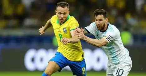 Arthur: Lionel Messi loves Liverpool new boy and once compared player to legendary midfielder